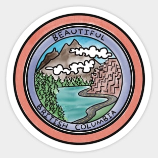 Beautiful British Columbia Sticker